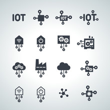 Internet Of Things, Iot, Icon Set - 2015_12 - 001