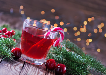 Canvas Print - Christmas drink