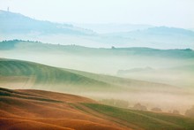 Hilly Landscape Of Tuscany