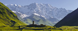 Fototapeta  - Mountain panorama in Georgia
