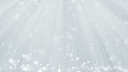 Wall Mural - christmas background and winter snow fall with seamless loop. looping motion design.