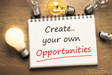 Wall Mural - Create Opportunities