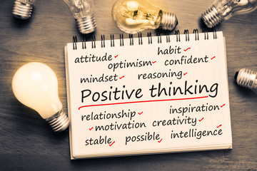 Wall Mural - Positive Thinking Lecture