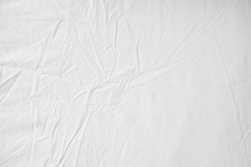 White Wrinkled Fabric Texture f