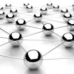 Network / Balls / 3D Concept