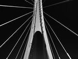 Fototapeta Londyn - Brückekonstruktion abstrakt