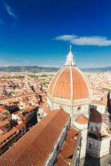 Wall Mural - cathedral church Santa Mariea del Fiore, Florence, Italy