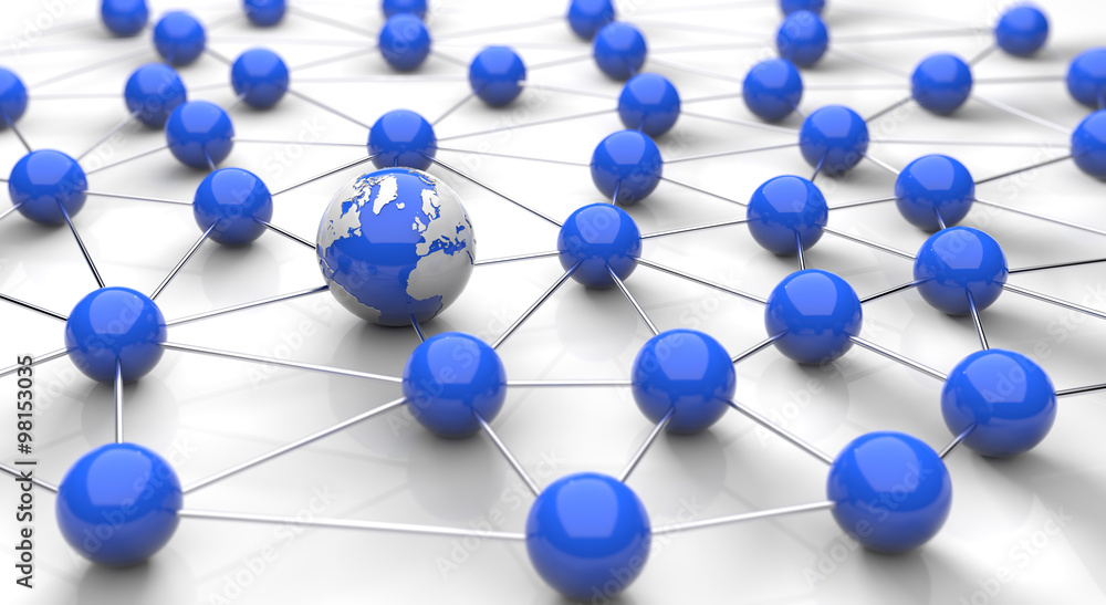 network-global-world-3d-concept