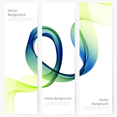 Wall Mural - abstract template vertical banner