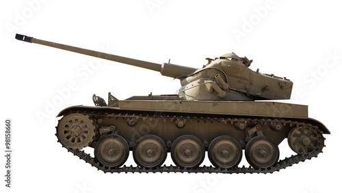 Fotografija  vintage the tank isolated