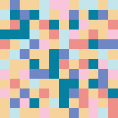  square mosaic pattern seamless