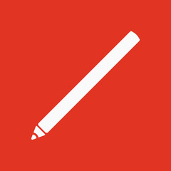 Poster - The pencil icon. Pen symbol. Flat Vector