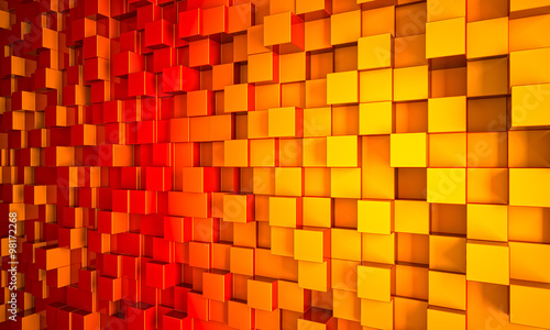 Fototapeta na drzwi i meble 3d geometryczne tło