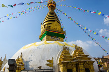 Swayambhunath Stupa In Kathmandu
