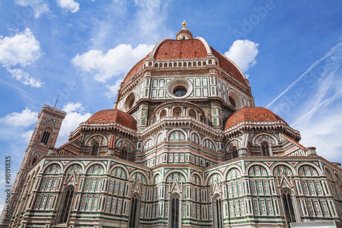 Tapeta ścienna na wymiar Duomo,Santa Maria del Fiore in Florence.Italy Tuscany.