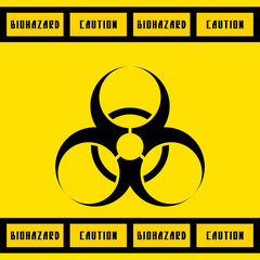 biohazard sign.