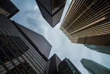 Canadian Toronto city amazing skyscrapers perspective