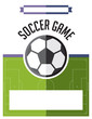 © enterlinedesign - Soccer Football Game Flyer Illustration