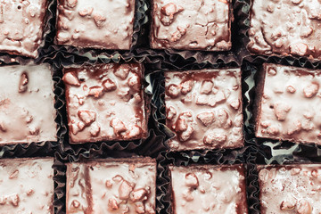 Canvas Print - Chocolate brownie