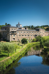 Monastery of Samos, an important monastery and important crossing point of the journey of santiago