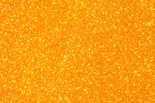 Orange Glitter Texture Background