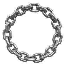 Chain Links United In Ring