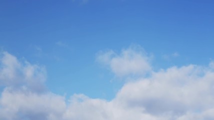 Wall Mural - 1 minute time lapse clouds loop #3