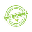 etichetta 100% naturale