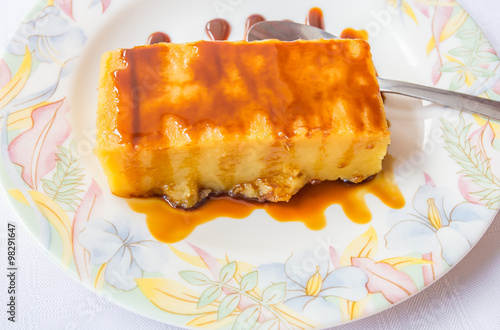 Gateau Patate Douce Ile De La Reunion Buy This Stock Photo And