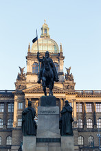 Saint Wenceslas Statue In Prague