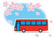 桜　バスで巡る観光