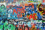 Fototapeta Młodzieżowe - wall sprayed with graffiti