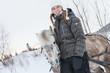 © Louis-Paul Photo - Young  woman with horse winter sport