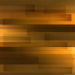 Wall Mural - Motion yellow and orange technology background with shapes and l