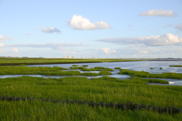 Canvas Print - Wattenmeer bei Husum - Nordsee