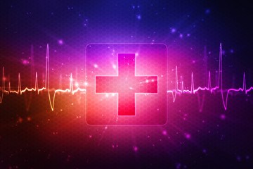 Medical abstract background