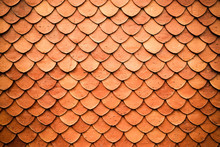 Tile Roof Texture Vintage Style