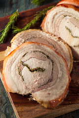 Poster - Homemade Rolled Porchetta Roast