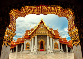 The Marble Temple, Wat Benchamabopitr Dusitvanaram Bangkok THAIL