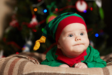 Small Baby Christmas Elf