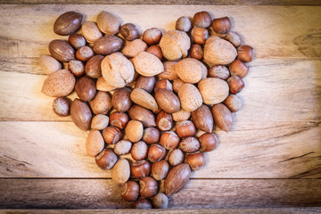 Nuts Composition