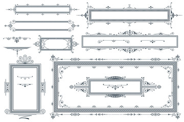 Vector template. Advertisements, flyer, web, wedding  and other