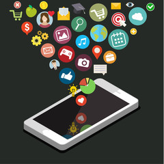 app development concept