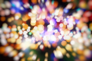 Colored Abstract Blurred Light Background