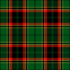 Textured tartan plaid