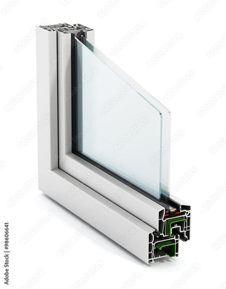 Window Pvc Texture PVC window detail Stock Illustration | Adobe Stock