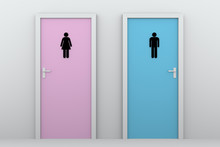 Toilet Doors For Boys And Girls