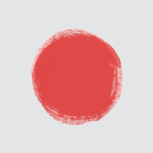 Red Paint Vector Circle