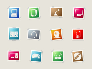 media icon set