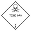 Class 2 Dangerous Goods Warning Label